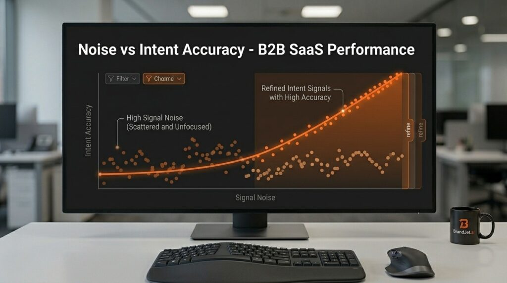 B2B SaaS team refines signal accuracy to launch intent driven campaigns in BrandJet with high precision targeting